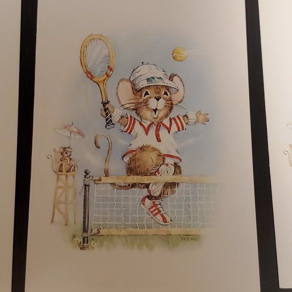 Greeting Cards 7 Red Farm Studio Tennis Anyone ! - Picture 4 of 5